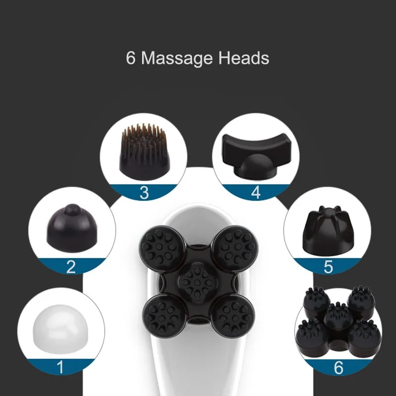 Lcd Display Chiropractic Percussion Massager Handheld Deep Tissue