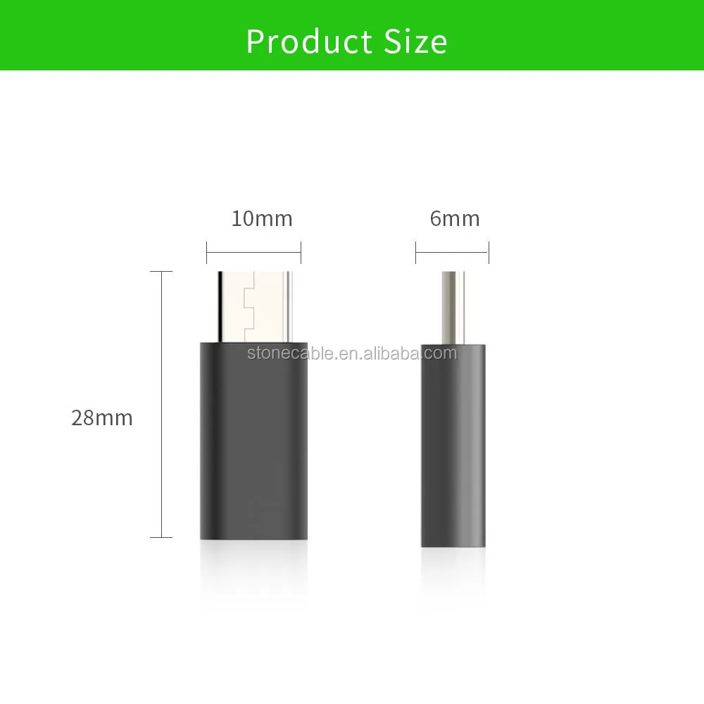 Adapter Usb Type C Male To 8 Pin Female Lightning Adapter For Mobile