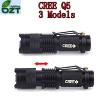 For UltraFire CREE XM-L Q5 450Lumens cree led Torch Zoomable cree waterproof LED Flashlight Torch light