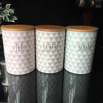 tea coffee and sugar storage