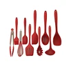 Silicone Kitchen Utensil Set,10pcs/set Silicone tools In Kitchen