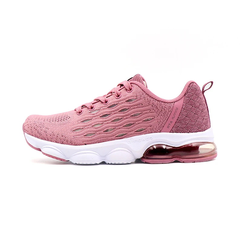 

Cheap breathable lady sneakers lightweight anti slip athletic running shoes woman