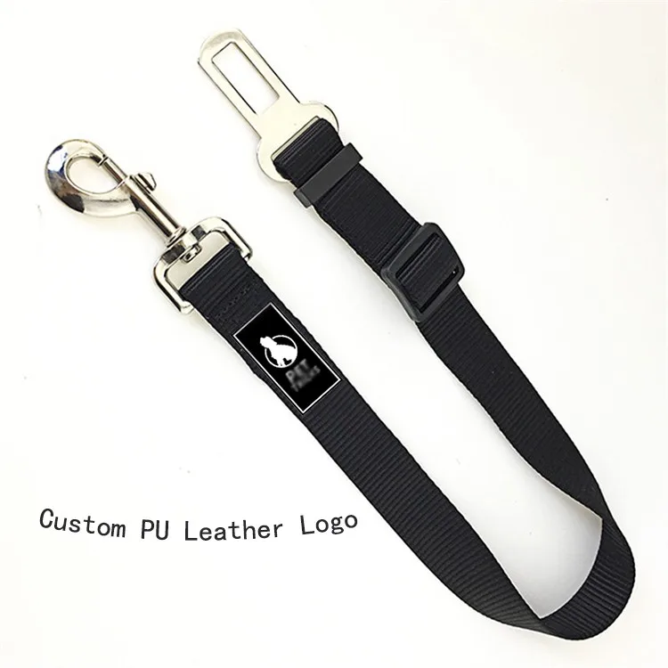 Adjustable Strap Buckle From 13 To 23 Inches Safety Dog Harness Leash Vehicle Pet Car Seat Belts