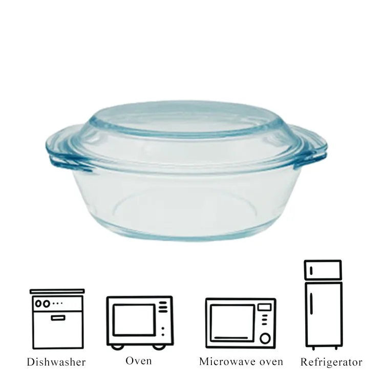 Microwave Safe Glass Casserole Pan With Glass Lid Buy Oven Safe Glass