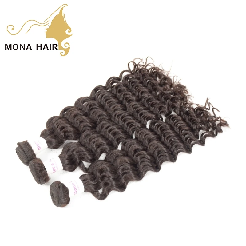 

Wholesale price for Indian soft cheap deep wave hair weave, N/a