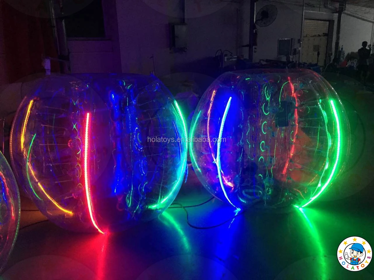 Hola Led Bumper Ball/inflatable Balls For People/bubble Football Buy