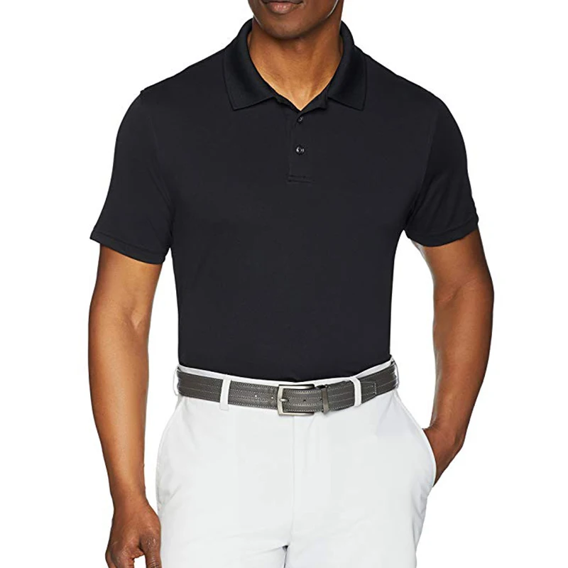 slim fit golf polo
