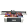 Professional manufacturer AMJ 2513 for glass wood plastic pvc metal acrylic flatbed LED UV printer