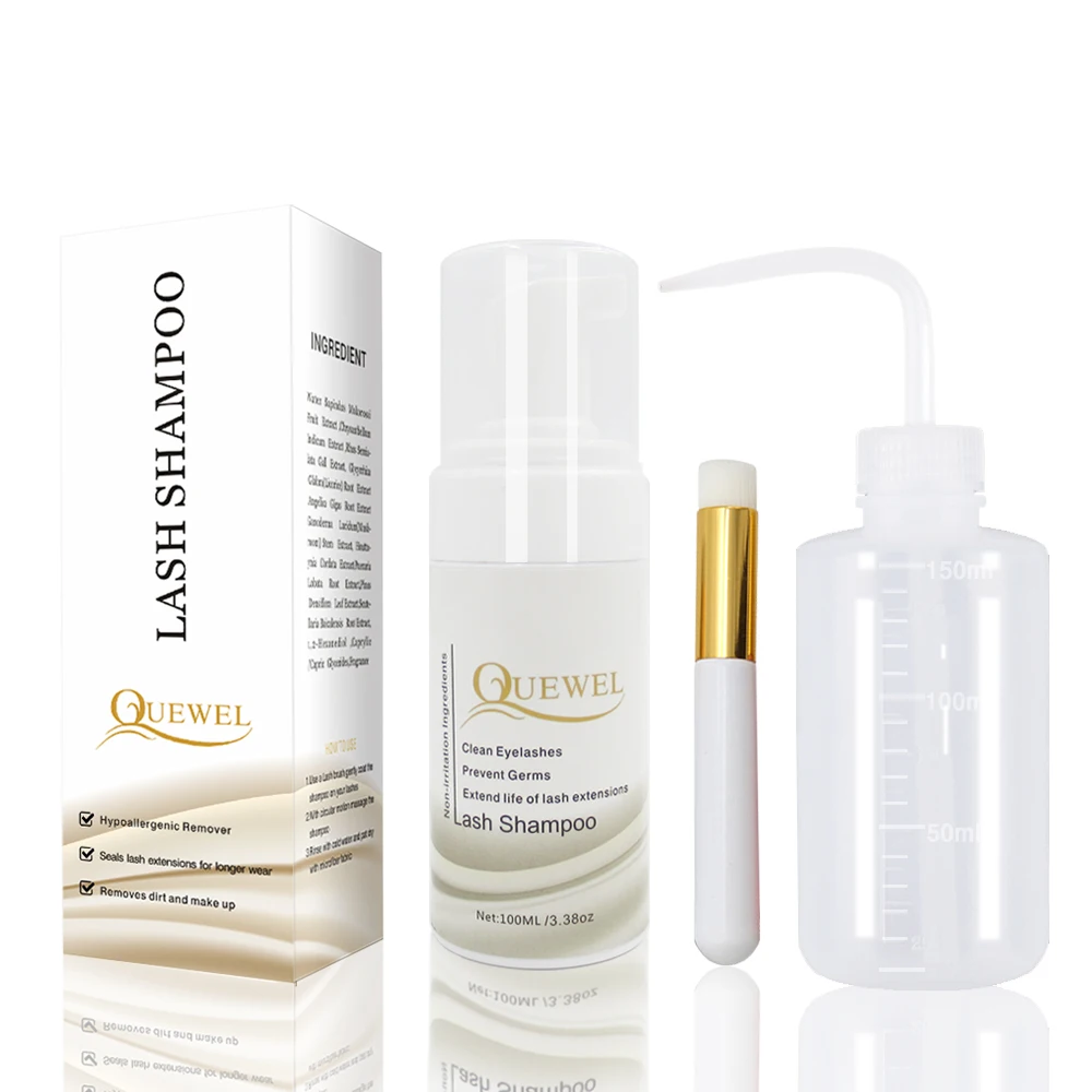 Beauty Supplies Eyelash Extension Foam Cleanser, Foaming Facial Cleanser, Customize Packaging For Eyelash Cleanser