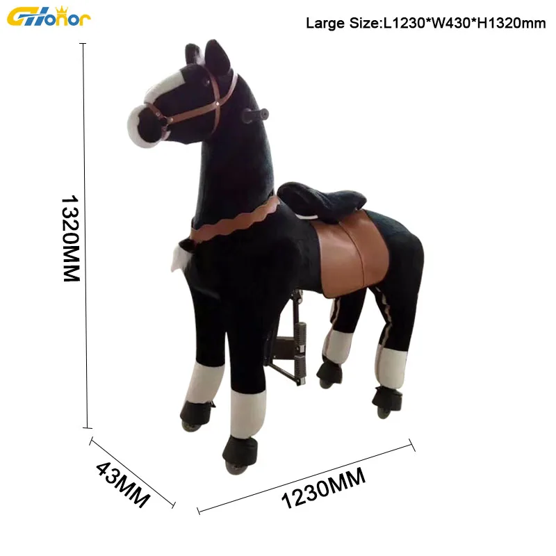 battery operated riding horse