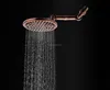 Rainfall ABS chrome low flow multi directional shower head