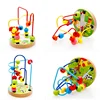 Small Wooden Beads Kids Blocks Toy