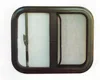 Aluminum extrusion motorhome side sliding windows