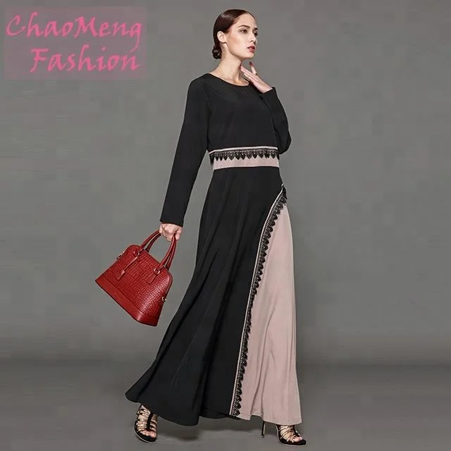 

1561#Fashionable muslim islamic clothes women clothing closed dress abaya, As shown/customized