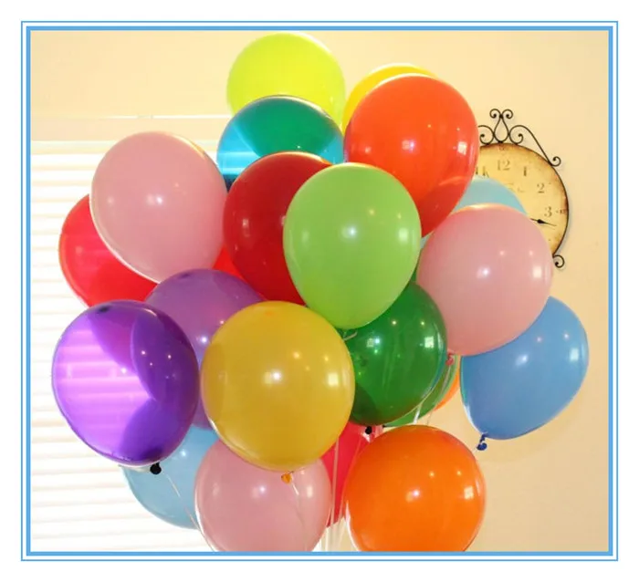 eco-friendly customized shaped promotion natural latex balloons