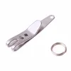 Bag Suspension Clip with Key Ring Carabiner Stainless Steel Outdoor Quicklink Tool