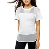 News Women Slim Athletic Sport T Shirts Short Sleeve Fitness Training Clothes