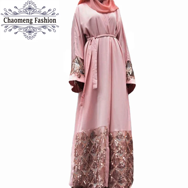 

1662# New Fashionable Latest Designs Hijab Islamic Clothing Muslim Dress Nida Abaya for Women, Purple(polyester);black(nida)/customized