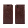 For AQUOS EVER case,Genuine Leather phone case with card holder design mobile cover for AQUOS EVER SH-02J leather case