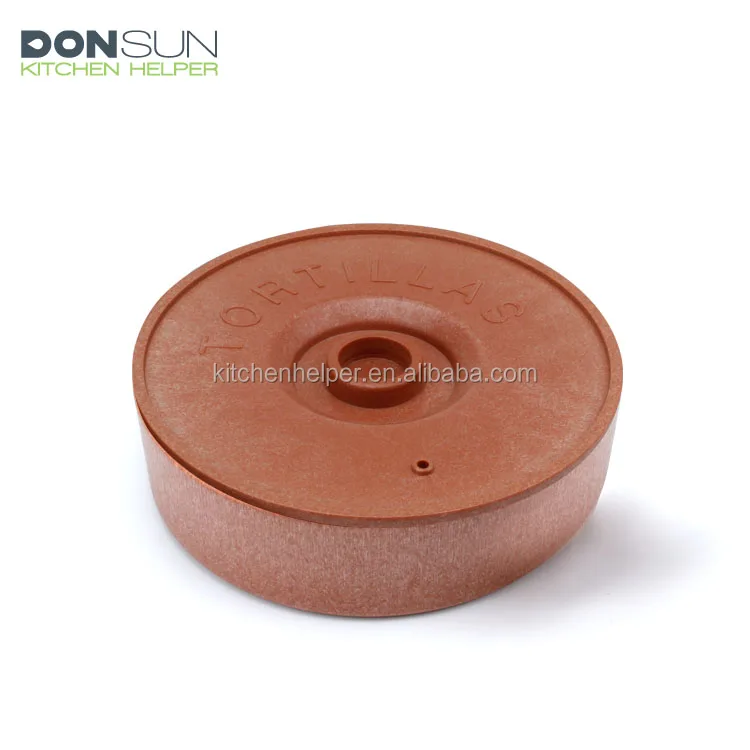 Food Grade Plastic Tortilla Warmer Container Pancake Keeper With Lid