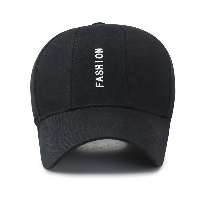 
Adjustable Cotton Embroidered Letter FASHION Plain Sports Baseball Caps 