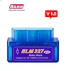 New Super Mini ELM327 V1.5 Bluetooth OBD2 Adapter Auto Scanner obdII Bluetooth ELM 327 Support All OBDii