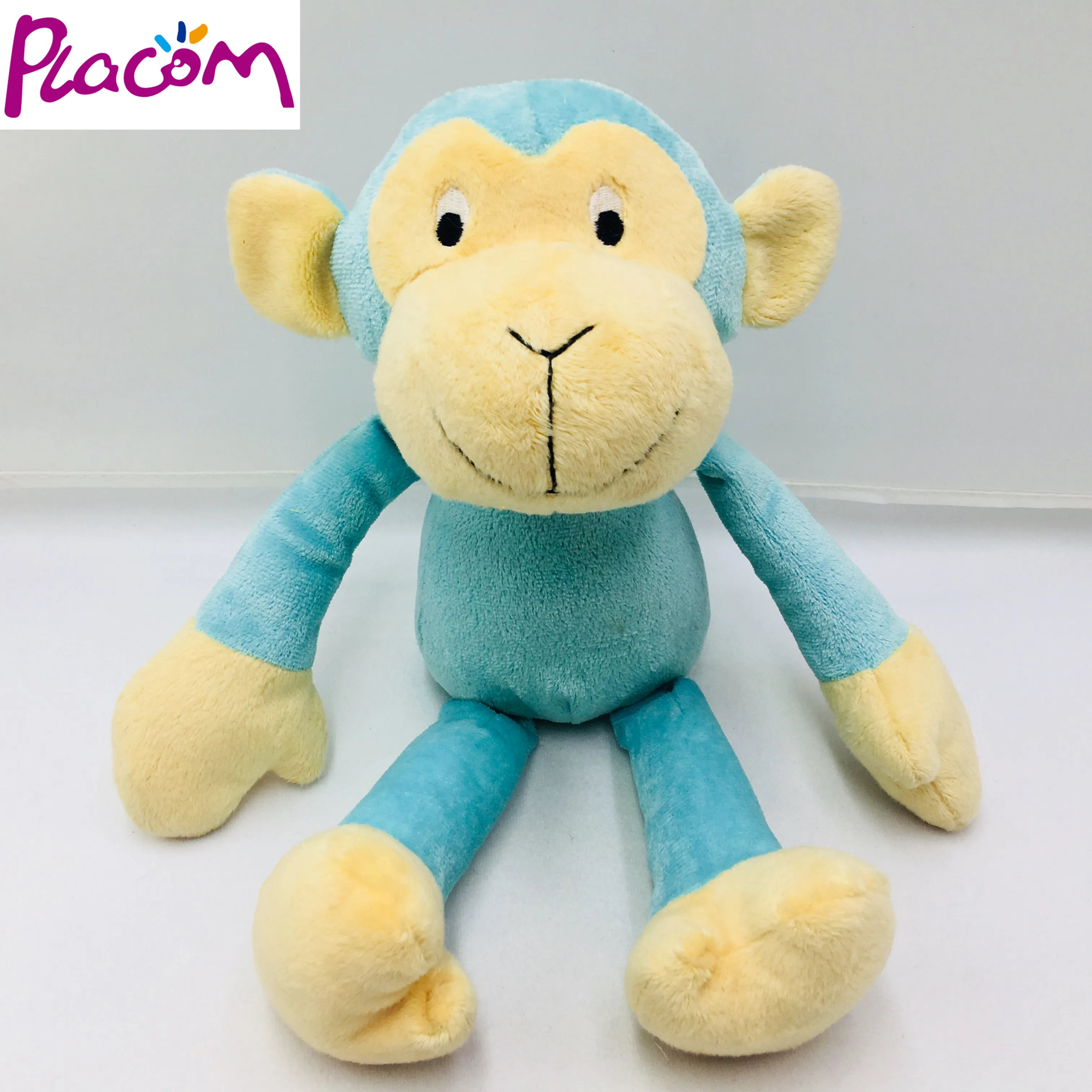 Qingdao Toys Custom Plush Stuffed Monkey Soft Toys With Long Arms And Legs Baby Kids Toys
