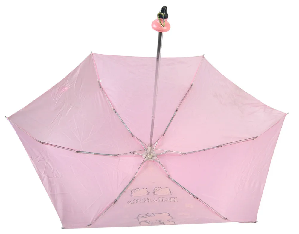 

Personalized Mini Easy Carry Water Bottle Cartoon Hello Kitty Umbrella, Customized