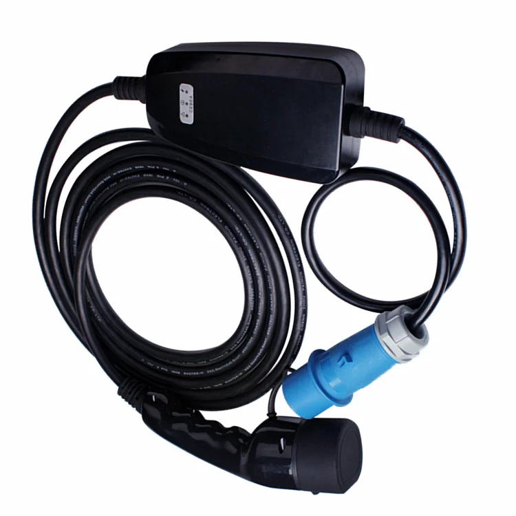 tipo 2 al tipo 1 16A Coche eléctrico//ev Cable de carga Mitsubishi Outlander 10m
