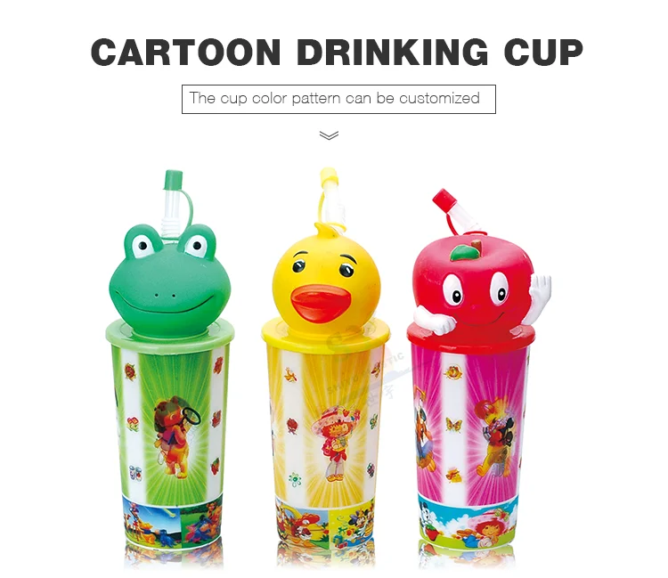 China Manufacturers Wholesale Sy631a 300ml Plastic Cartoon Animal