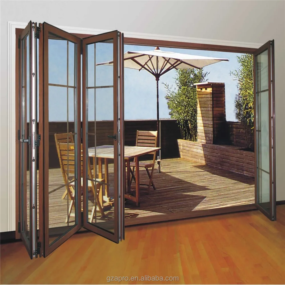 Kitchen Pantry Interior Bifold Door System With Forested Glass