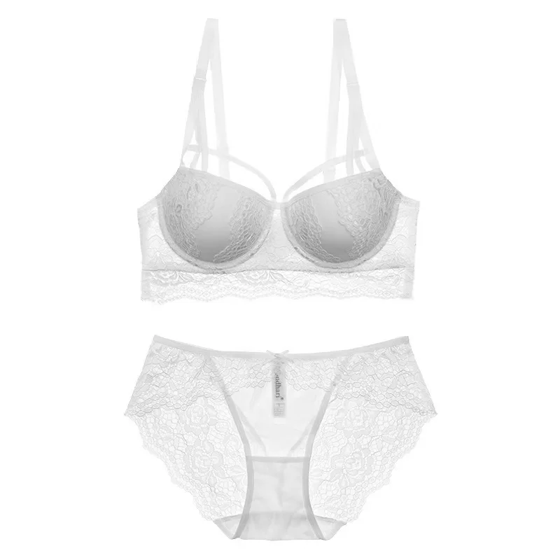 

New popular women sexy fancy lace bra panty set, N/a