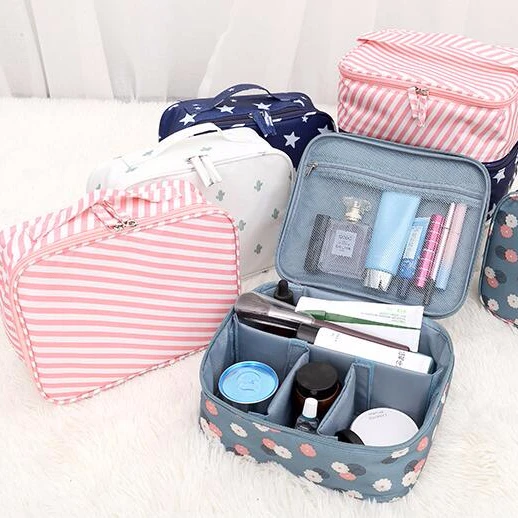 

High Quantity Travel Organizer Cosmetic Bag Makeup Bag Makeup Case, Picture 8 mix color