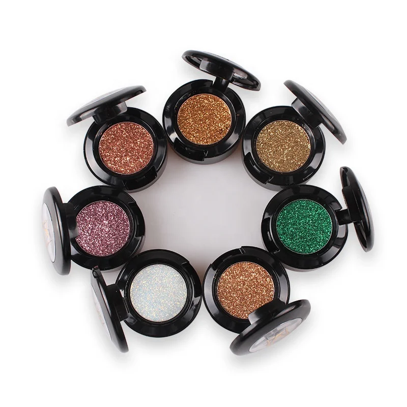 

Individual single eyeshadow Color Custom Private Label Without logo makeup Matte Glitter eyeshadow palette