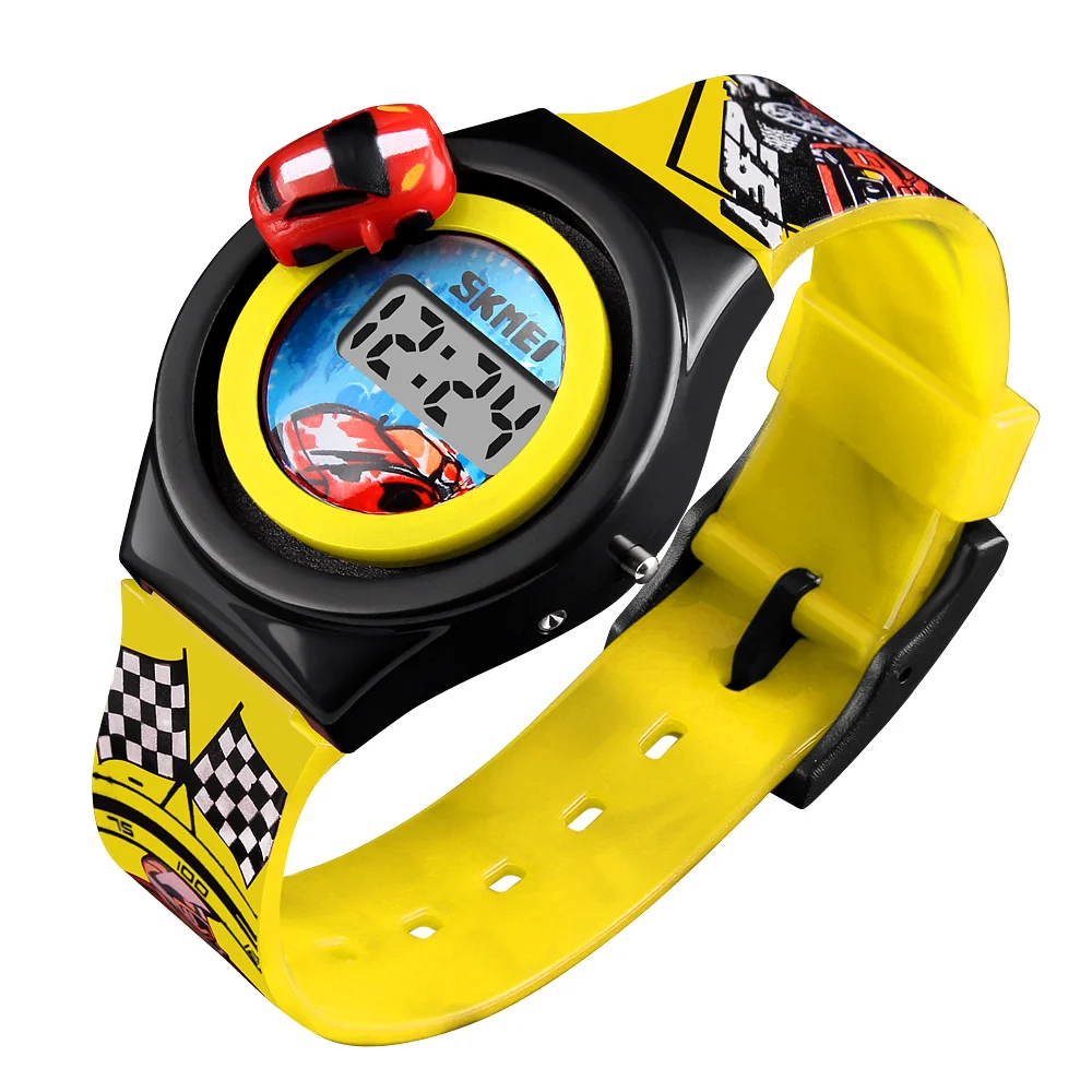 

hot sale gift watch skmei wholesale digital car wrist watch for kids