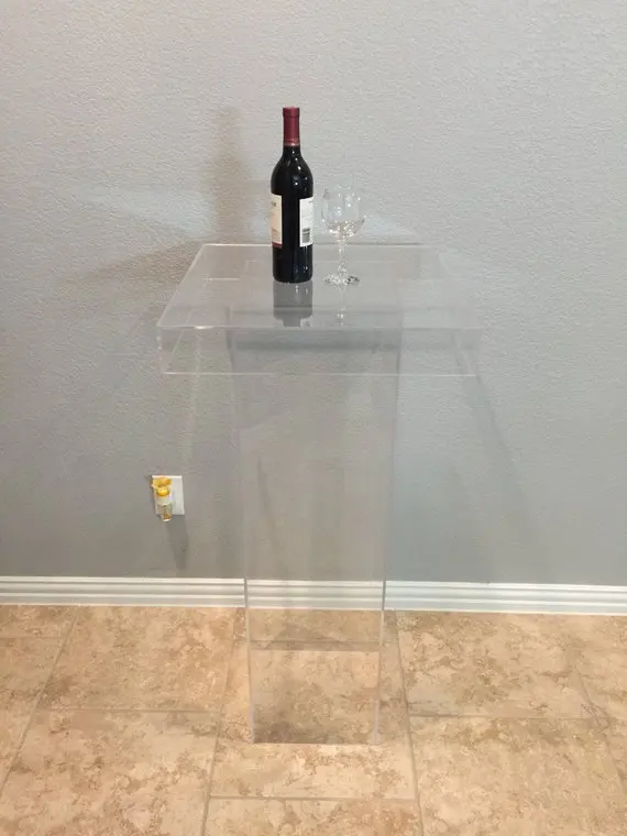 Fyty Custom Size Clear Cocktail Bar Table Acrylic Bar Table Buy