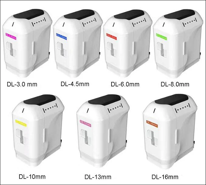 3D/4D head cartridges for face lift ultrasound parts focused transducer hifu cartridge for1.5/3.0/4.5/6.0/8.0/10.0/13.0/16.0