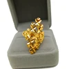 Gold wedding ring factory sells Ebay instantly sells green gold-plated wholesale rings
