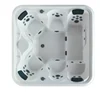 SMBR-092 USA simple size colorful material bath in floor for 6 person acrylic drop hot built spa bathtub massage outdoor whirlp