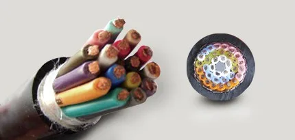Chinese producer Low voltage multi core flexible braid shield control cable - ANKUX.COM