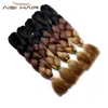Aisi Hair Top Quality Heat Resistant Synthetic Fiber Hair 48 Inch Jumbo Braiding Supplies Ombre Braiding Hair Extensions