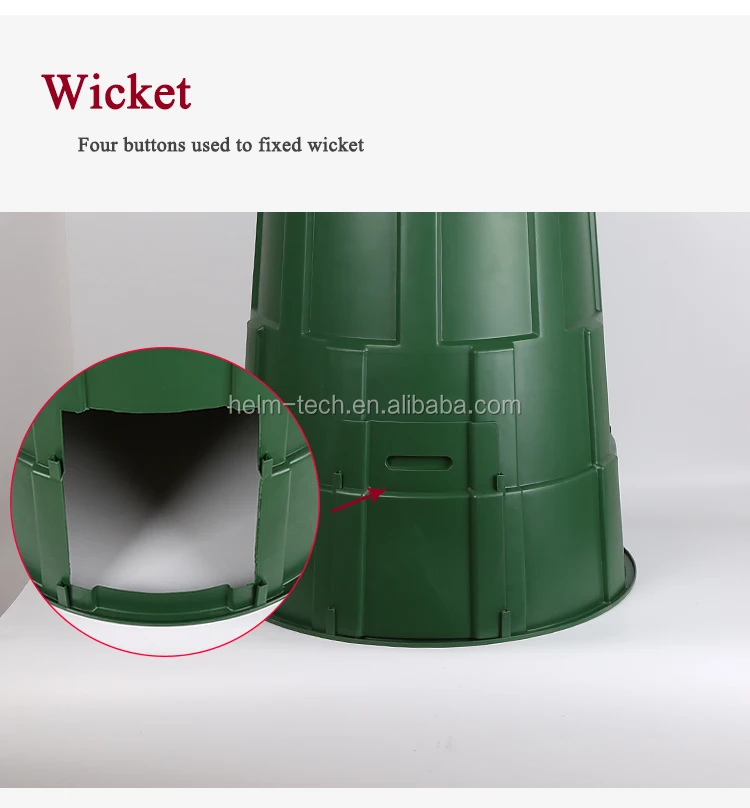 150l Hdpe Garden Compost Bin With Small Door On The Side 