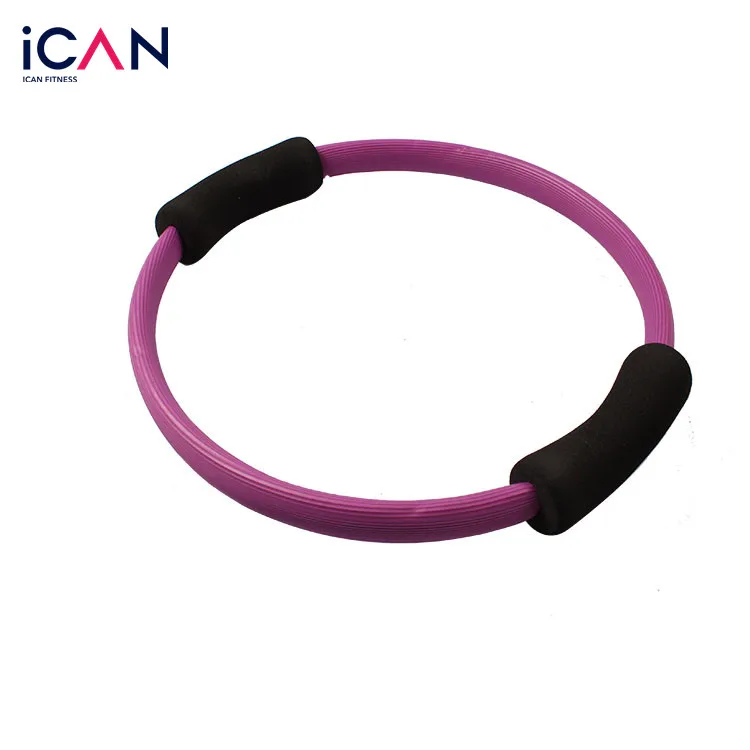 

High Quality Body Gym Yoga Resistance Training Pilates Ring, Purple or customized