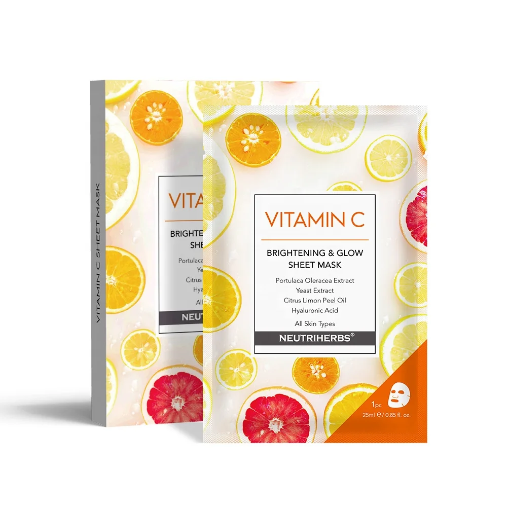 

Natural Skin Care Hydrating Whitening Moisturizing Vitamin C Facial Mask