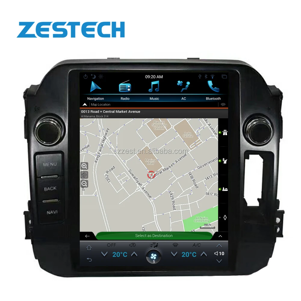 Zestech Vertical Screen Inch Android Car Gps Navigation For Kia Sportage Dvd Player