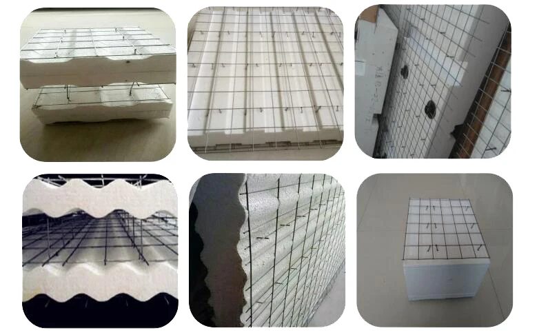 evg 3d construction wire mesh wall panel