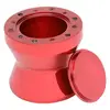 Customized cheap price colorful aluminum steering wheel hub adapter