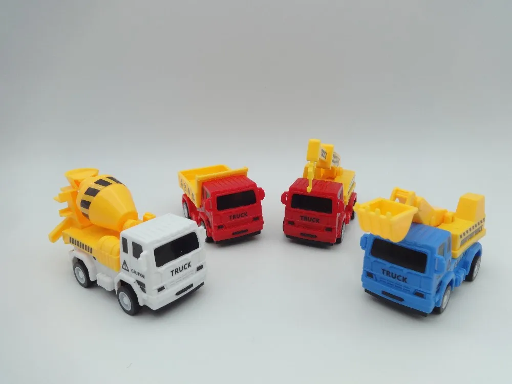 Pull Back Car Toys Pull Back Mini Construction Vehiclepull Back Car