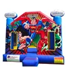 Printing Banner Blow Up Inflatable Bouncing Superman House
