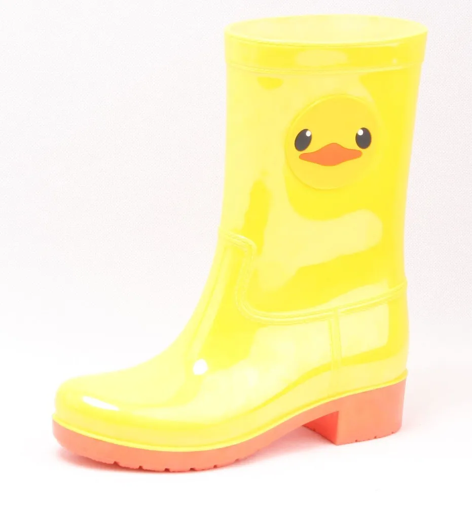 yellow duck rain boots